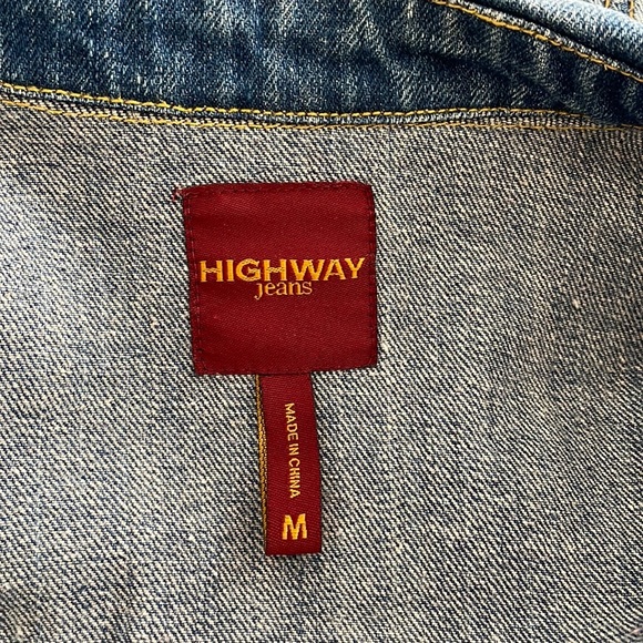 Highway Jeans Denim Jacket Medium - Picture 8 of 9